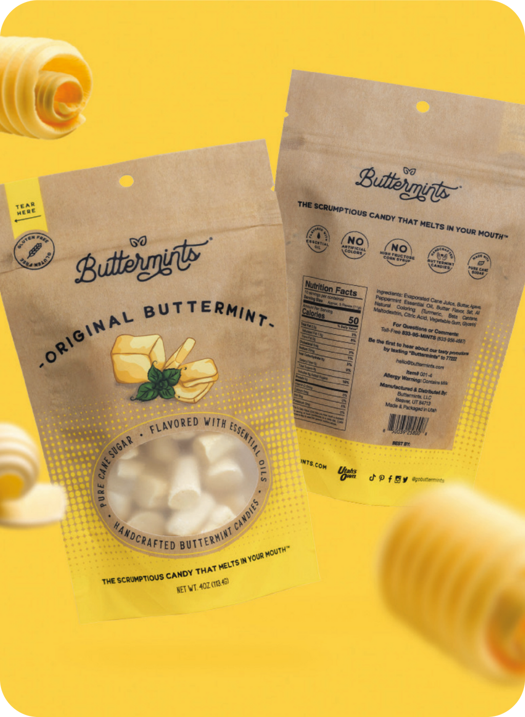 Branded Buttermints Buttermints - Handcrafted Candies - Unexpectedly Scrumptious