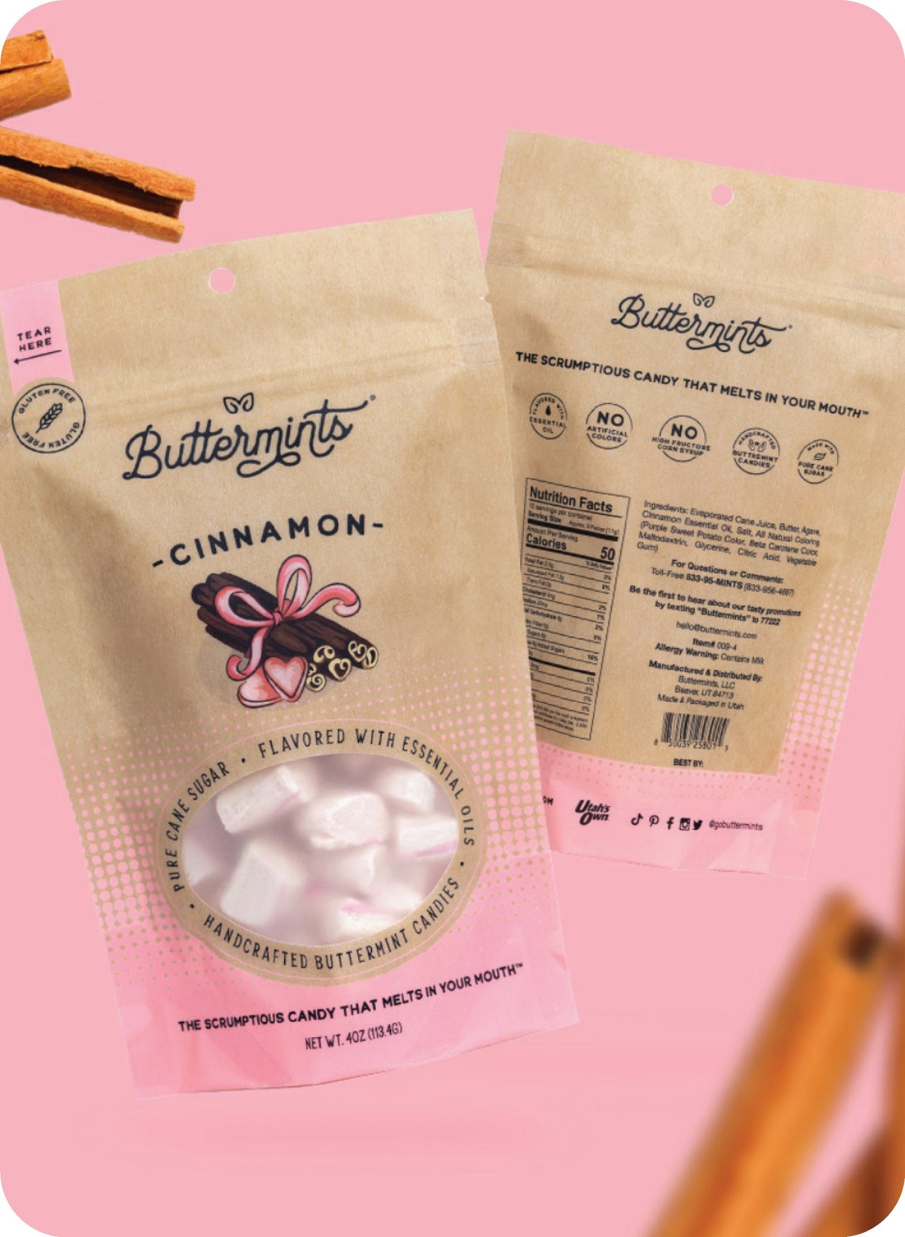 Butnit Product Buttermints - Handcrafted Candies - Unexpectedly Scrumptious