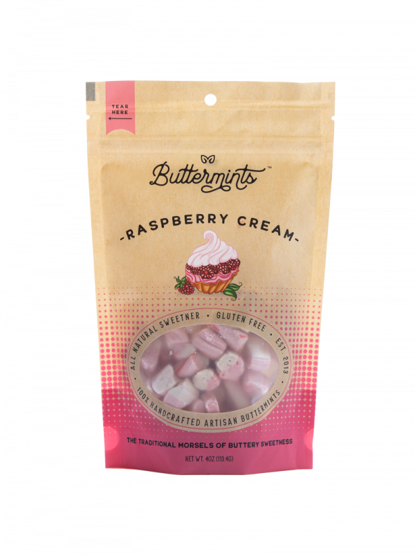 raspberry cream buttermints, buttermints