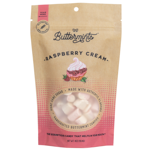 Raspberry Cream Buttermints Package Front