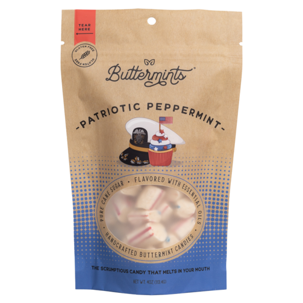 Patriotic Peppermint Buttermints