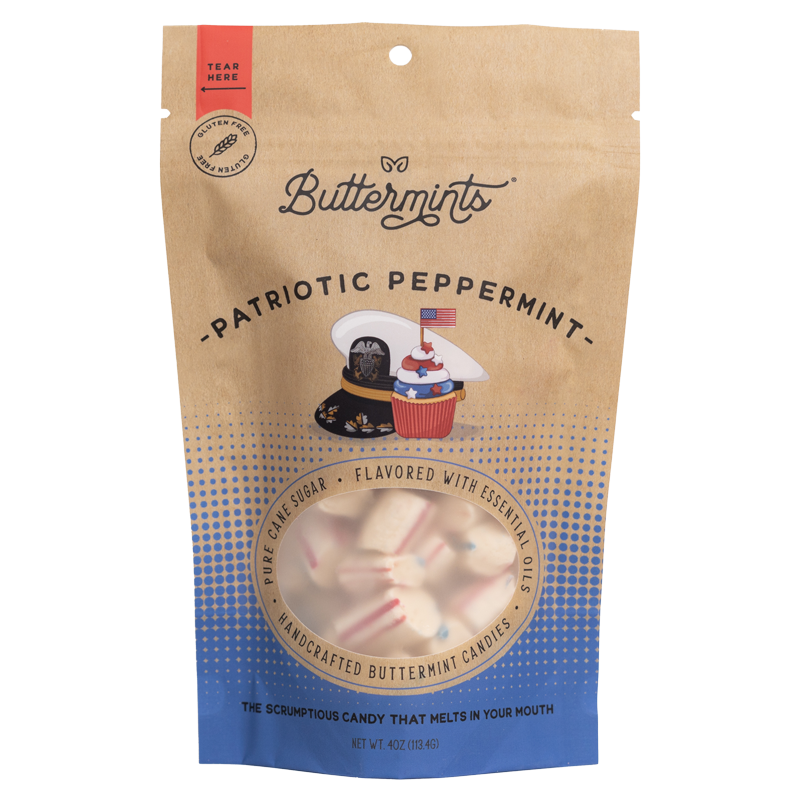 Patriotic Peppermint Buttermints